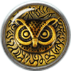 Brass owl