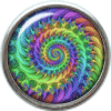 Rainbow swirl