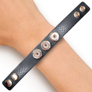 Bracelet - Reptile Black