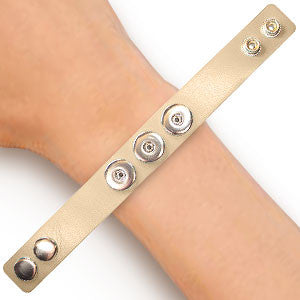 Bracelet - Smooth Leather Tan